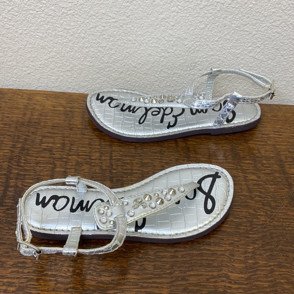 Sam Edelman Gladiator Sandals Girl's Size 12 - Picture 5 of 8